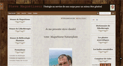 Desktop Screenshot of magnetiseurvosges.com