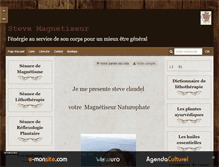 Tablet Screenshot of magnetiseurvosges.com